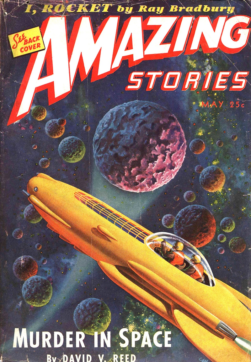 Illustration for article titled Los increíbles dibujos que imaginaron el espacio antes de alcanzarlo